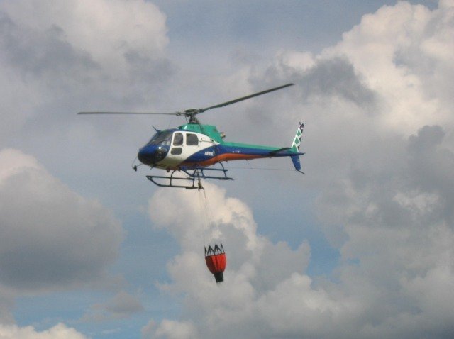 APRIL firefighting effort